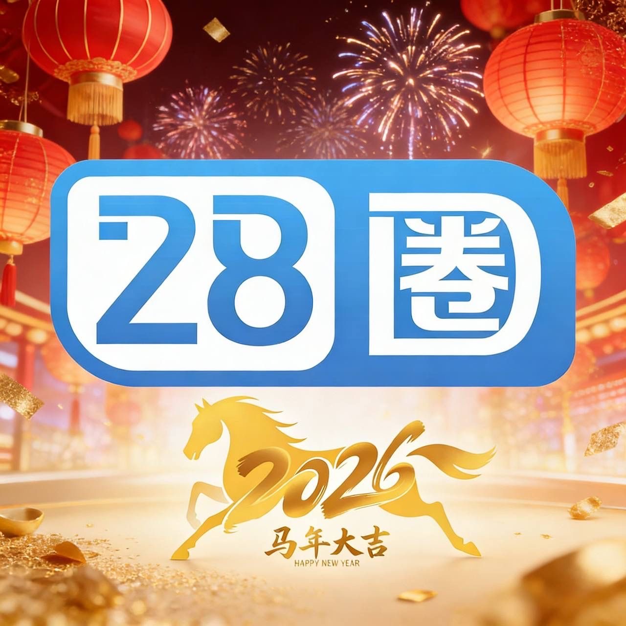 28圈